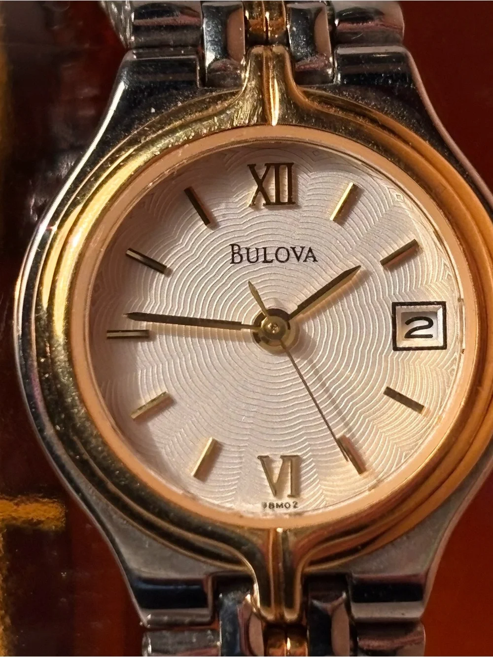 Bulova Two-Tone Gold and Silver Ladies' Dress Watch